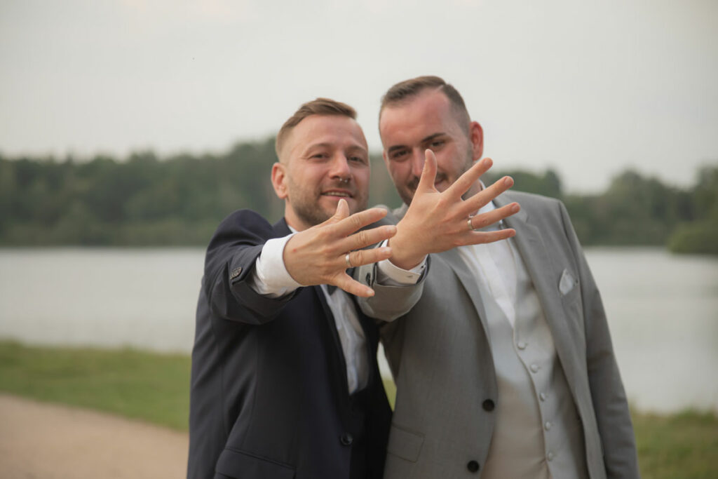 gay wedding - Hochzeit und brautpaarshooting in Moritzburg 
