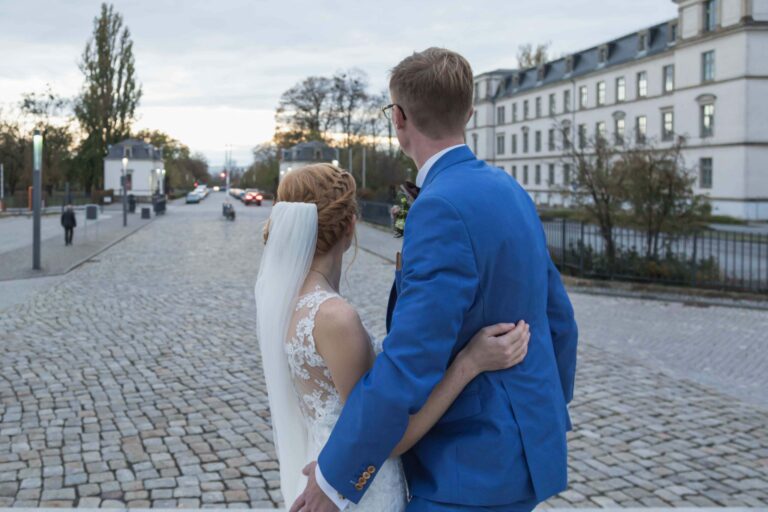 militärhistorisches Museum Hochzeitreportage Dresden - Brautpaarshooting