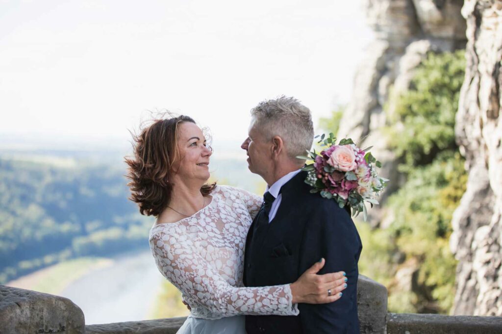 hochzeit saechsische schweiz bastei