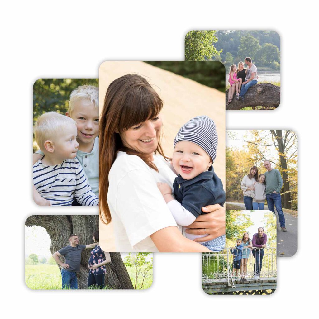 familienfotos Dresden - zusammengesetzte Bilder von Familien