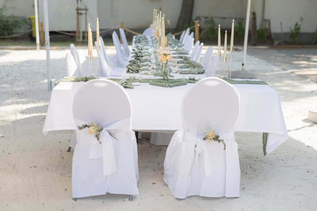 Hochzeitslocation Görlitz L2 Club - Tischdeko Hochzeit